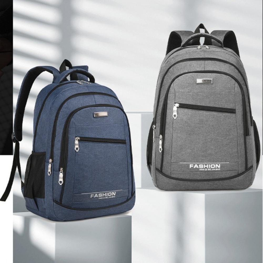 Backpack Men's Simple Premium Computer Bag Business Casual Backpack Travel Bag Chinese College Student School Bag