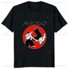 Aikido Japan Wushu Printed Graphic Harajuku Style Unisex Tshirt Take Exercise Fitness Casual Fashion Comfort Hipster GYM T Shirt