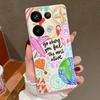 Cartoon Fire Balloon Pattern Case Xiaomi 14T 13T 11T Pro Leather Texture Silicone Cover Funda For Redmi Note 14 13 Pro 4G 5G 12 11