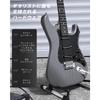Donner Electric Guitar Beginner Set ST-Type SSS Pickup 39 Inch Full Size with Mini Amp, Case & 9 Accessories DST-80B Matte Black