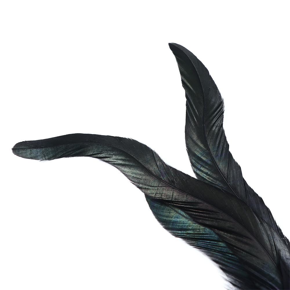 Chain Elastic Hair Band Korean Style Headband Masquerade Party Hair Accessories Feather Headwear
