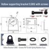 0.6KG-40KG Magnetic Powder Brake and Clutch Bracket, Single/Double Axis