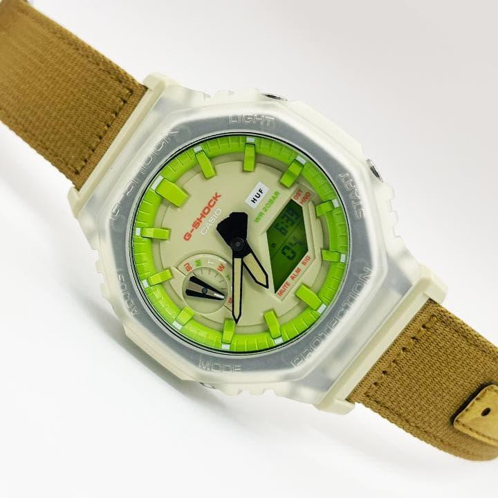 Used Casio G-SHOCK HUF Collaboration Model GA-2100 Series Limited Edition