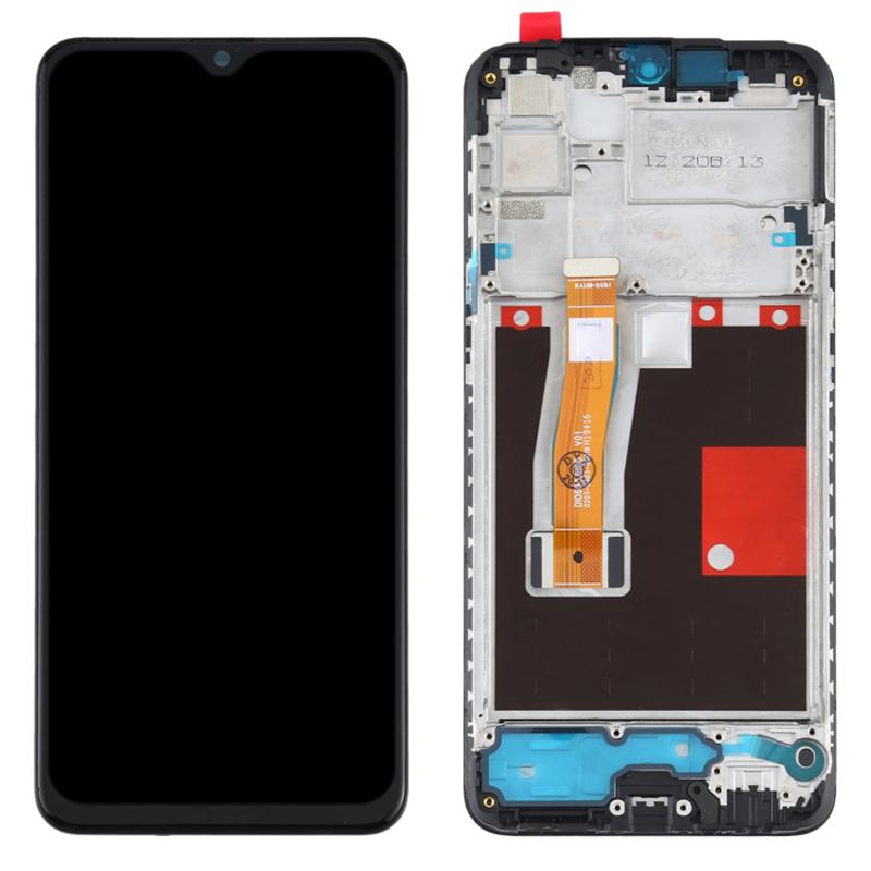 

For OPPO Realme 5 Pro RMX1971/Realme Q Grade C LCD Screen and Digitizer Assembly+Frame (without Logo) A
