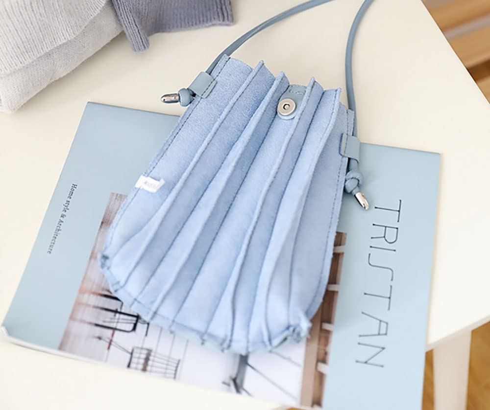 [LIVELILY] Shoulder Bag, Smartphone Pouch, Simple Mini Bag (Cream)