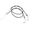 90-150CM Motorcycle Steel Push-Pull Throttle Cable Wires For Harley Sportster Iron 883 XL883N 1200 XL1200X Dyna Softail 07-2020