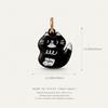 2025 Autumn Totoro Bow Knot Fireman Pendant Necklace