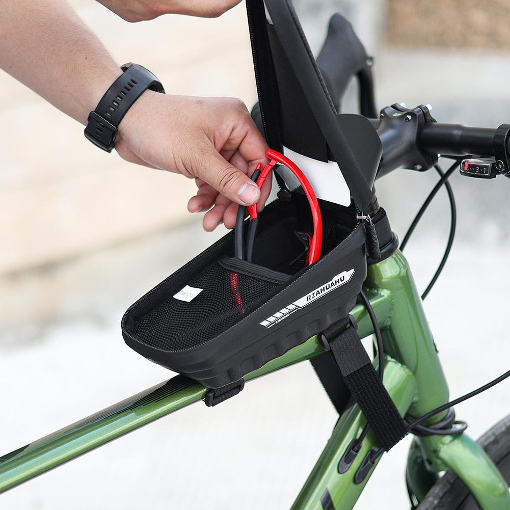 Dotyková brašna na kolo Příslušenství pro jízdní kola Brašna na přední rám kola Dotyková brašna na kolo Brašna na telefon na kolo Vhodné pro 7palcové telefony