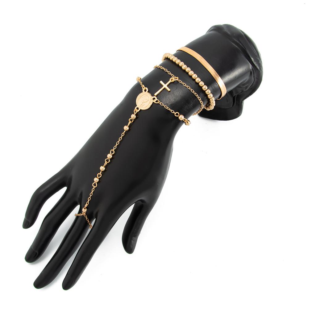 Women Chain Choker Cross Pendant Necklace Hip-hop Jewelry Accessory