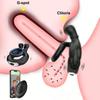 Vibrating Penis Ring, Sex Toy for Men, Double Vibrating Penis Ring with Clitoral Stimulator for Couples