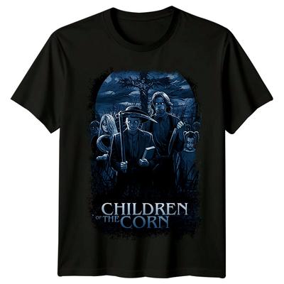 Children of the Corn (1985) Movie Poster Inspired T-Shirt Retro 80s Tee Unisex