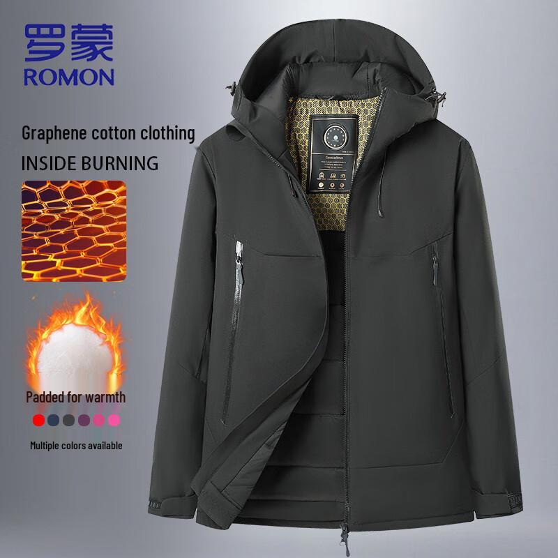 ROMON Men s Graphene Padded Winter Jacket L