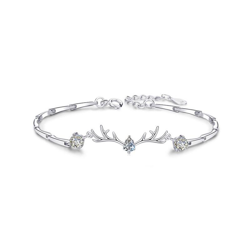 S925 Sterling Silver Yilu Youyou Moissanite Bracelet for Women Pear-shaped D Color Moissanite 2022 New Crystal Bracelet