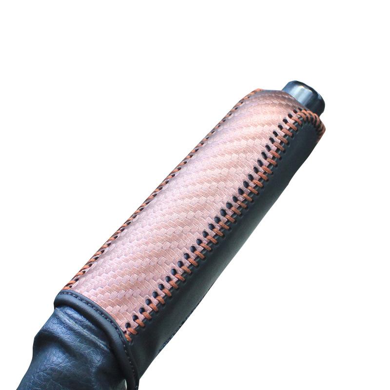 Kožený kryt ruční brzdy Car Gears For Ford Mondeo Escape Kuga Ecosport Edge Focus Escort Auto Gears Ruční brzda