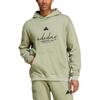 adidas Handwritten Letter Print Design Comfortable Pullover Hoodie Men Hoodies Tent-Green IW3535