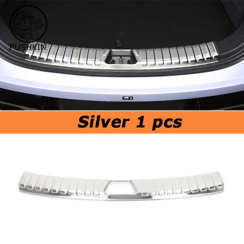 For BYD Sealion 7 Sea Lion 07 EV 2026 2025 Stainless Black Car Rear Trunk Protector Plate Anti Hit/Dust Sill Decoration Cover