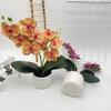Artificial Phalaenopsis Flower Pot For Outdoor Garden Wedding Decor Photography Props And Home Decor