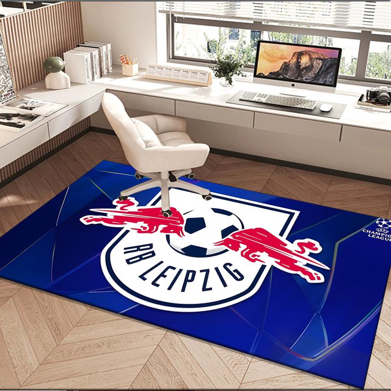 1PC rug Rb FootballCrest Design Carpet, Chair Rug,Area Rug for Office Bedroom living rooms bedroom, Doormat decor Christmas fan gifts