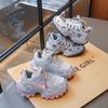 Girls' Sports Shoes 2025 Autumn and Winter New Boys' Dad Shoes Girls Velvet Two Cotton Casual Shoes Children's Running Shoes