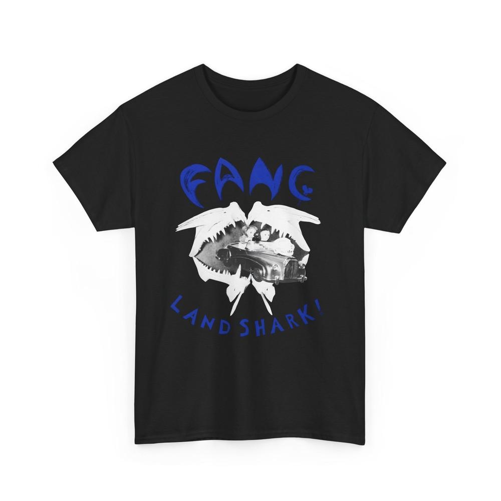 

1983 landshark! by fang album cover tshirt XL