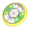 5in Sanding Pad 516?24 Hook and Loop PU Backing Plate Pneumatic Sander Buffer 12000RPM