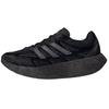 Adizero Aruku Versatile Comfortable Leather Durable Low-Top Casual Running Shoes Unisex Sneaker Black JR3822