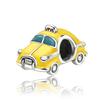 Sweet 925 Silver Car Charms Bicycle Pumpkin Carriage Ring Beads Pendant Fit Bracelet Necklace DIY Jewelry Gift