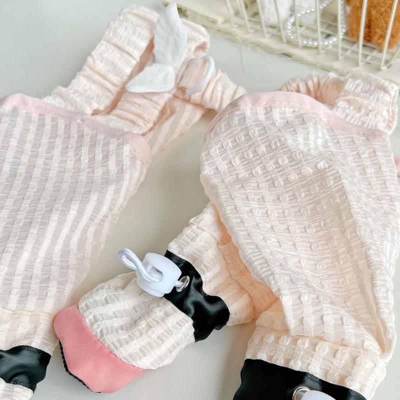 Anti-Dusts Pants,Anti Slip Paws Protector Shoes with Adjustable Suspenders Dog Shoes Leggings,Dog Suspender Boot Gift