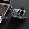 Wireless Lavalier Microphone with Digital Display & Charging Case for Live Streaming and Noise Reduction