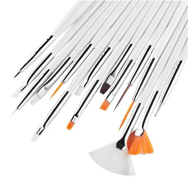 15 Teile/satz Fondant Kuchen Pinsel DIY Zucker Handwerk Backen Dekorieren Werkzeuge Kuchen Stift Pinsel für Fondant Malerei Cookie Dekoration Werkzeuge
