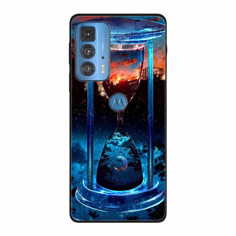 Dla Motorola Moto Edge 20 Pro Lite 5G Case odporny na wstrząsy miękki silikon TPU tylna pokrywa dla Moto Edge20 Fusion Pro etui na telefony śliczne