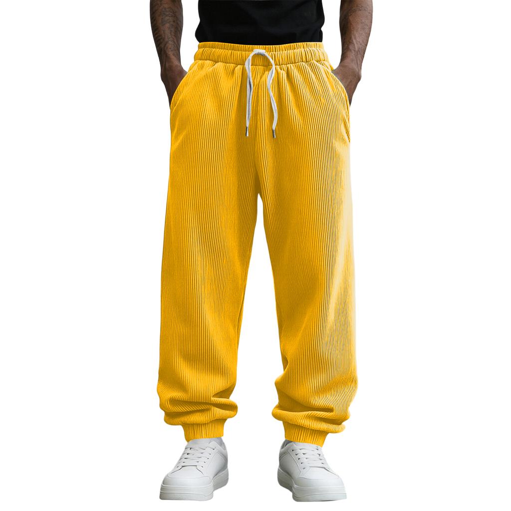 Men's Color Loose Sweatpants Men's Casual Fashion Sweatpants