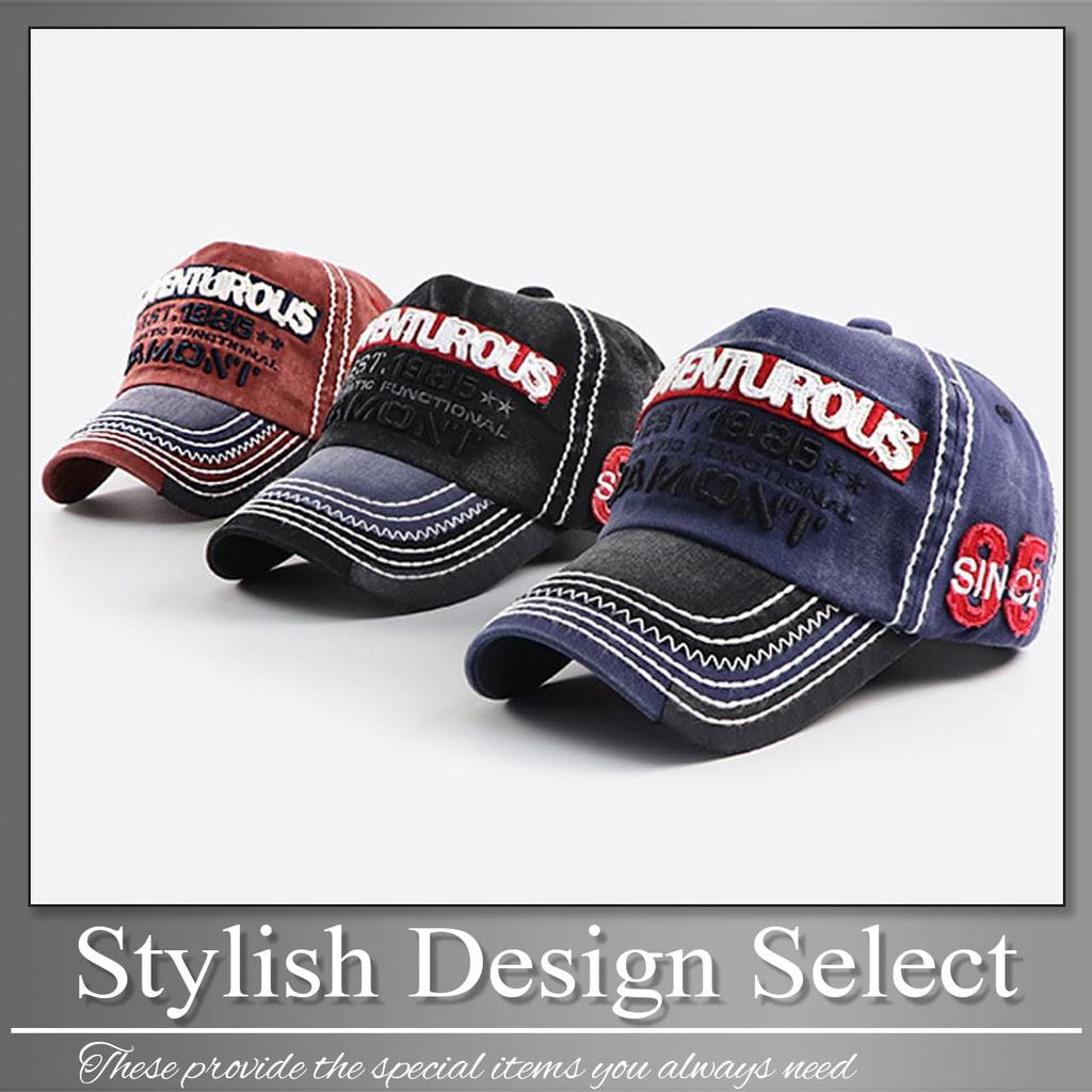 Cap Hat English Logo UV Protection Casual Cold Protection Running CAP584 [Buzz Selection] Men's Women's (Navy)