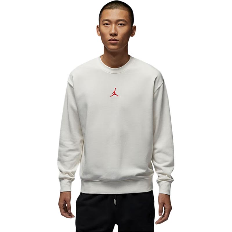 Jordan Men s Back Label Print Pullover Sweatshirt XL