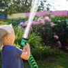 10/15m Coil Garden Hose 5 Watering Mode Water Hose Expandable With Spray Nozzle Irrigation System Lightweight Ergonomic Sprayer