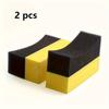 2pcs/set Auto Wheels Brush Sponge Tools Tire Hub Cleaning Dressing Waxing Polishing Household Cleaning Sponge Brushes