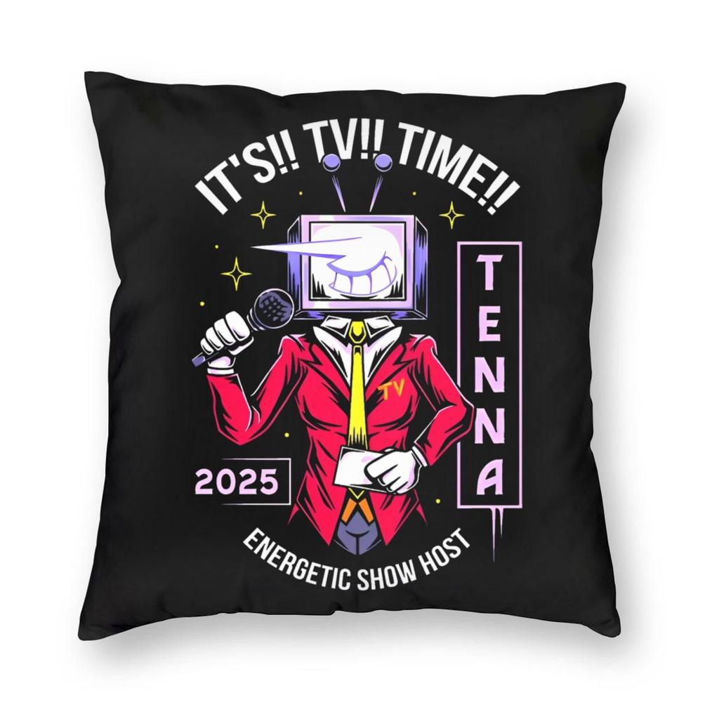 Deltarune Spamton Merch Ralsei Floral Pillowcase Soft Polyester Cushion Cover Decorative Throw Pillow Case Cover Home