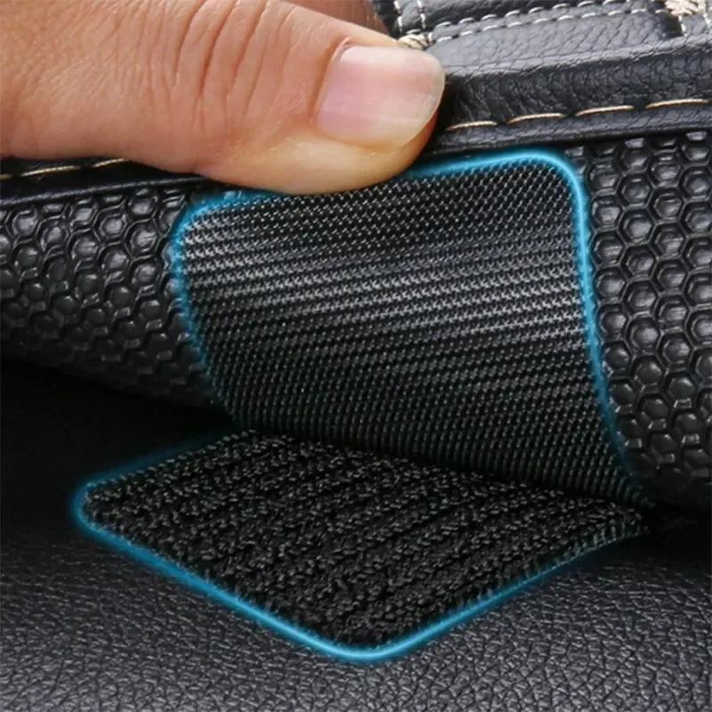 Fasteners Auto Adhesive Velcros Double Sided Tape Double-sided Fixation High Viscosity Carpet Pad Non-slip Grip Tape DIY Apparel