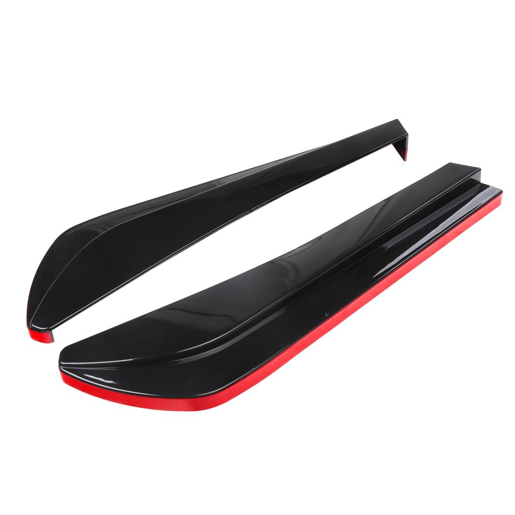 Rear Bumper Splitter Diffuser Spoiler Kit Canard Diffuser Protector Decorations Body Styling Universal Car Exterior Accessories