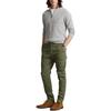 Polo Ralph Lauren Logo Embroidered Half-Zip High Neck Long Sleeve Knit Sweater Men sweater Gray 710932304-002