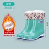 2025 new waterproof high rain boots for women, non-slip and wear-resistant adult water shoes for women
