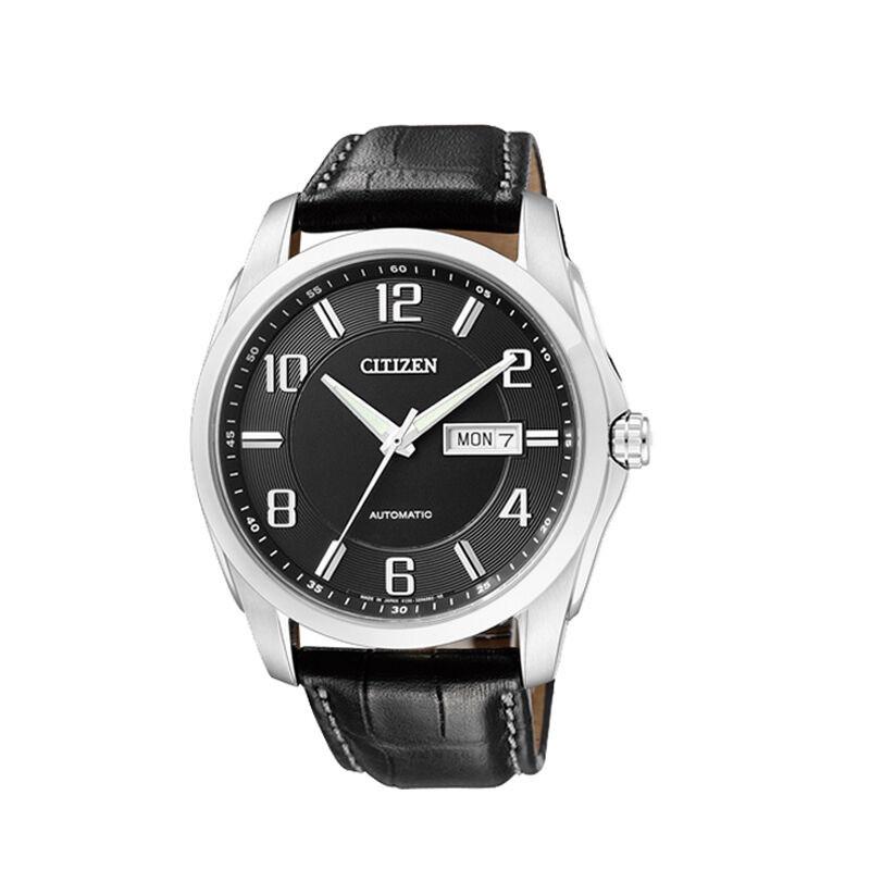 

Citizen Men s Mechanical Black NP4020-01EB чёрный
