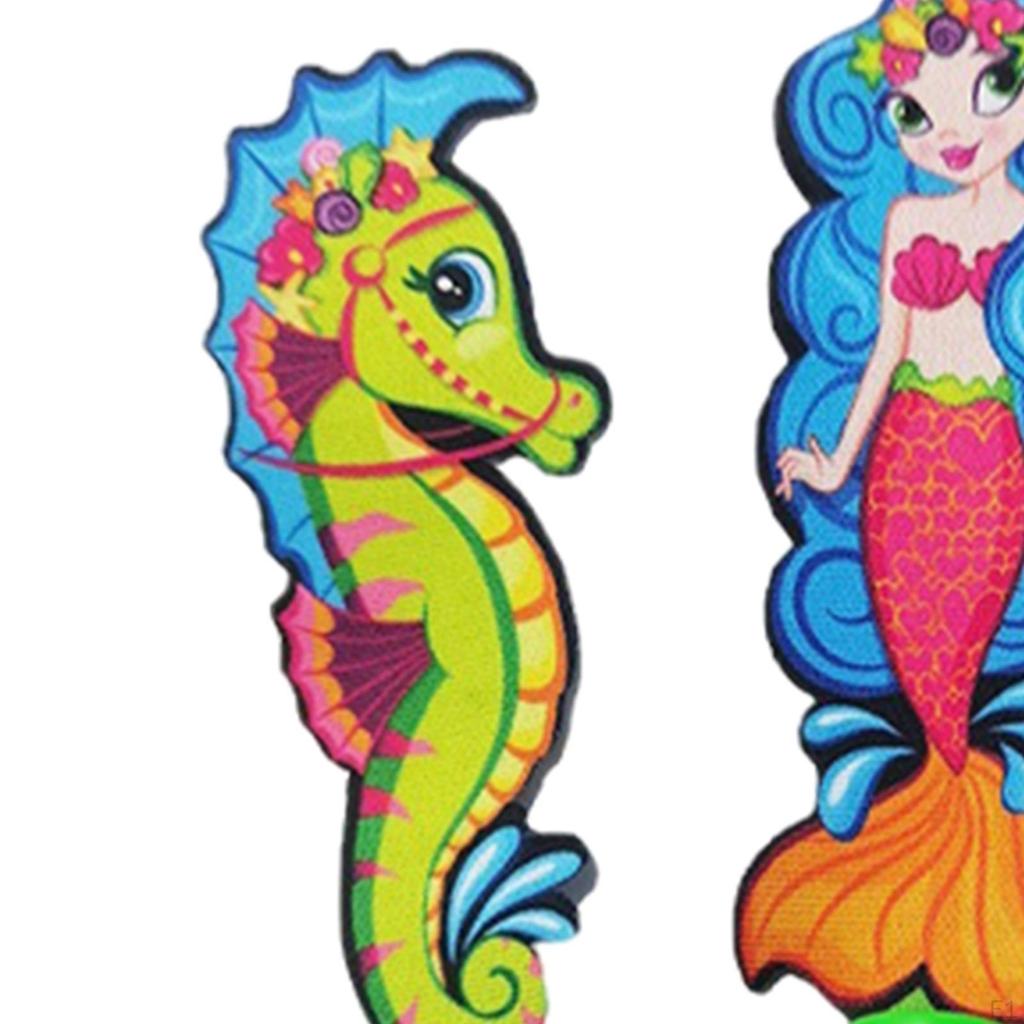 6x Diving Toys Swimming for Pool Summer,Aquatic Exercise,Sensory Cute Dive Toy Set