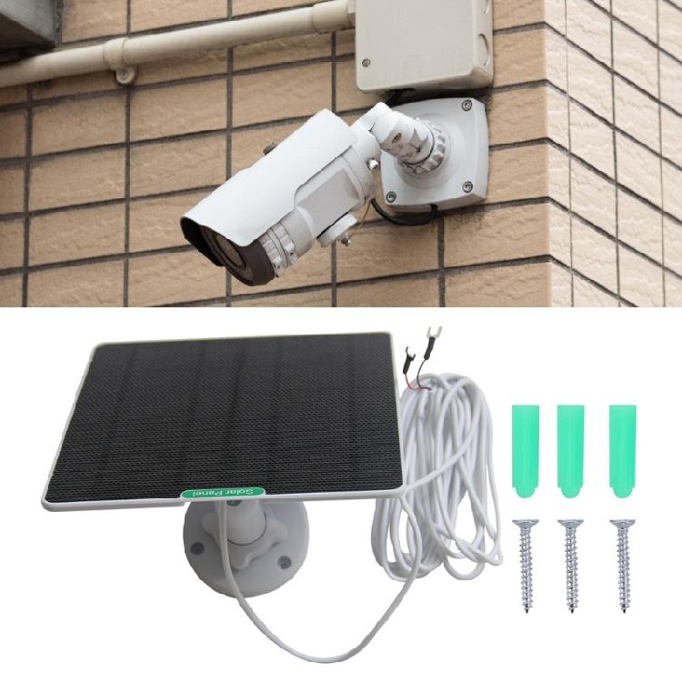 5W Solars Panel Charger For Outdoor Security Cameras Solars Light Emergency Equipment Accessories