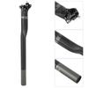 Fahrradsattelstütze aus Kohlefaser 27,2x400mm Faltbares Radfahren Rennrad Mountainbike Sattelstützenrohr