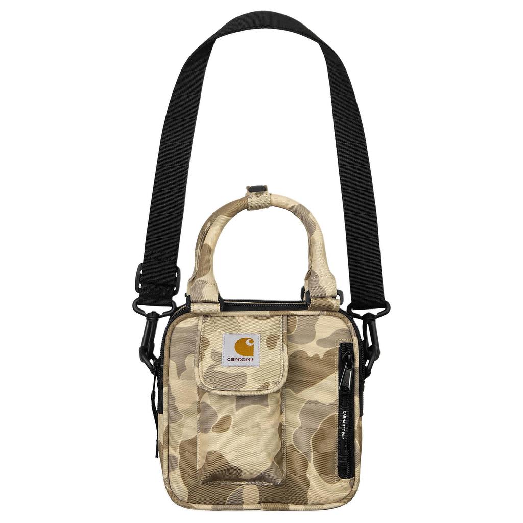 New Carhartt WIP Recycled Polyester Shoulder Bag, Crossbody Bag, Handbag Men's Desert I034925-2R4-XX