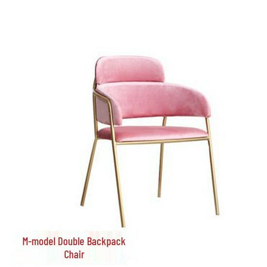 Contemporary Plush Backrest Chair for Home, Office, or Leisure.