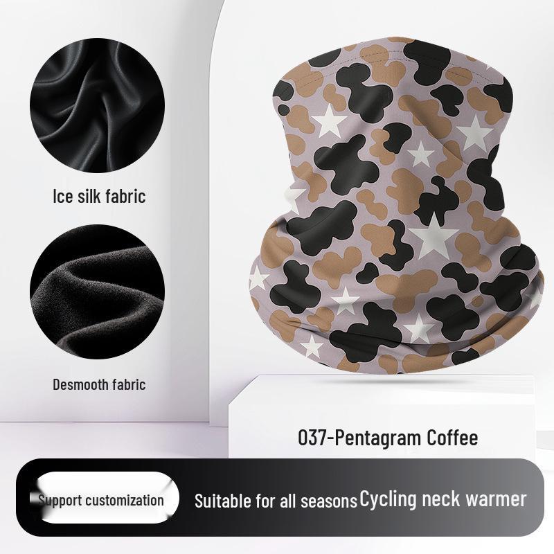Summer Ice Silk Sun Protection Neck Gaiter & Multifunctional Headscarf