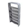 5 Tier Bookshelf Plastic Book Storage Rack   Shelf   Bookcases Floor Standing