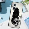 Skull Crow Flower Cover For OPPO Reno 14 F 13 12 11 10 Pro 11F 12F 13F 7 8 Lite OPPO Find X9 X8 X6 X5 Pro Case